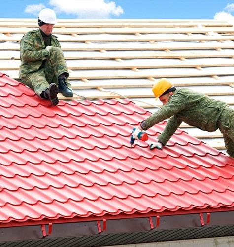 Ремонт кровли жилого дома в Кашире